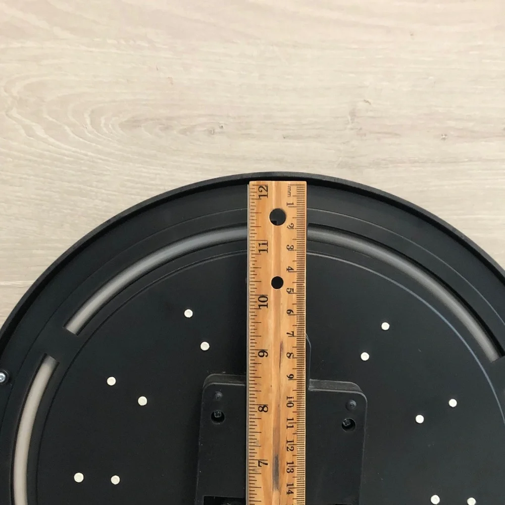 Golf Golfers 12”’ Diameter Plastic Clock  with NEW Battery Office Man Cave Decor